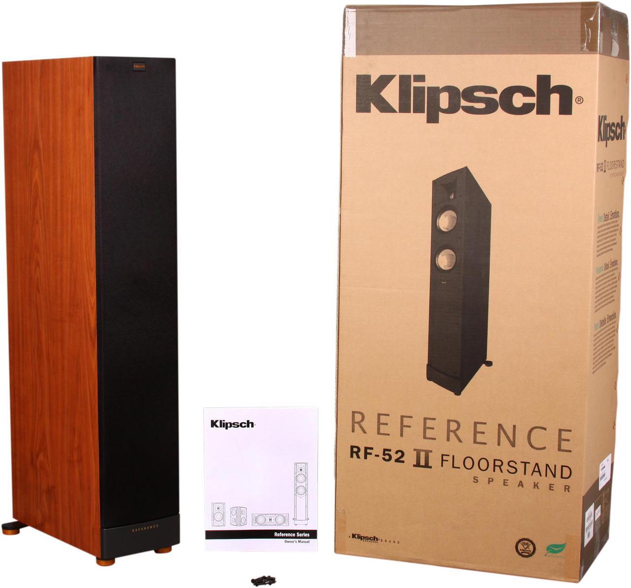 Alt view image 6 of 6 - Klipsch Reference RF-52 II C Floorstanding Speaker, Cherry Each