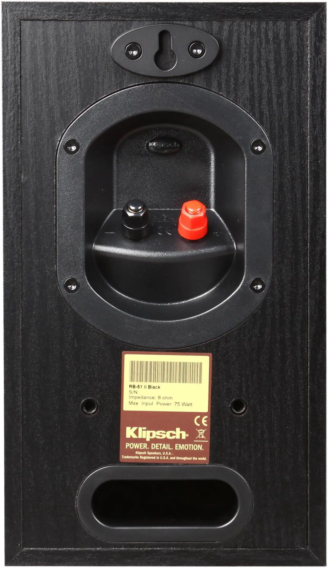 Alt view image 6 of 7 - Klipsch Reference RB-51 II Bookshelf Speaker Pair