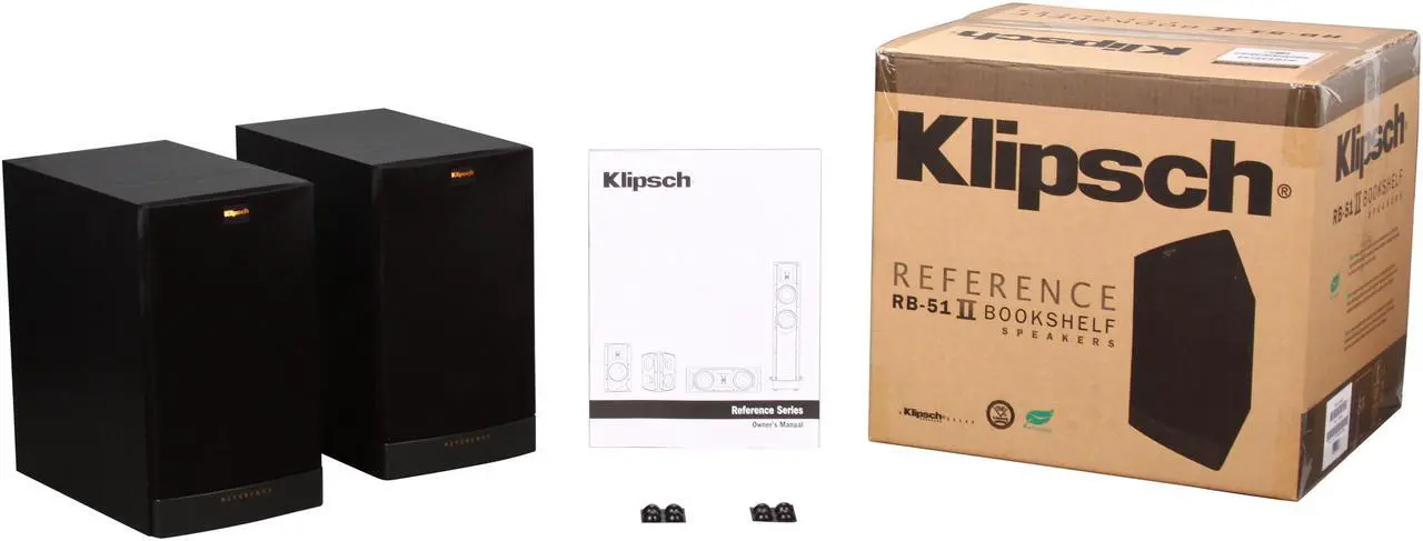 Alt view image 7 of 7 - Klipsch Reference RB-51 II Bookshelf Speaker Pair