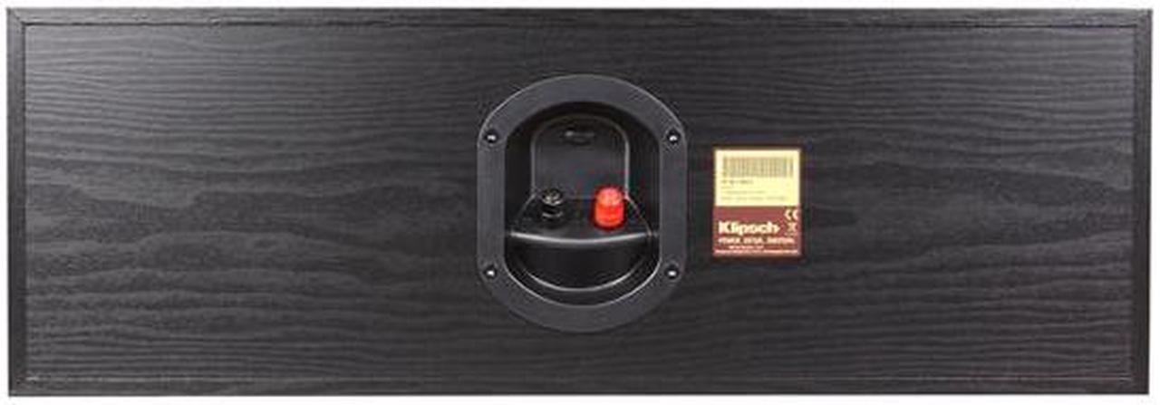 Alt view image 5 of 6 - Klipsch Reference RC-62 II B Center Speaker, Black Ash Wood Grain Vinyl Single
