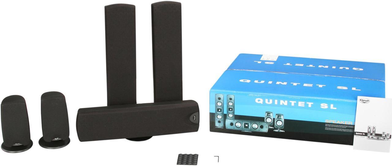 Alt view image 17 of 17 - Klipsch Quintet SL Flat Panel Speaker System