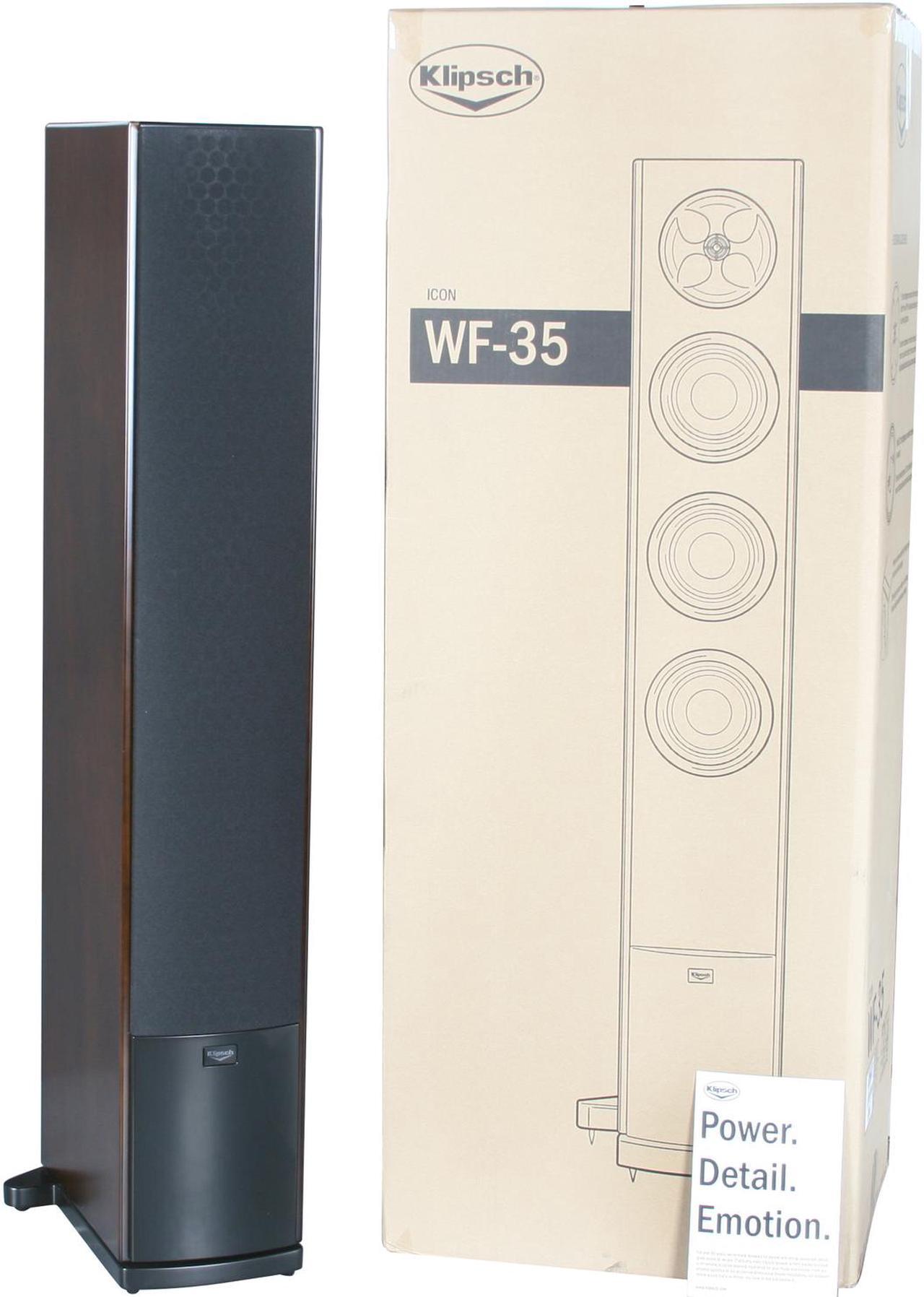 Alt view image 6 of 6 - Klipsch WF-35 Icon-W Series Espresso Floorstanding Loudspeaker