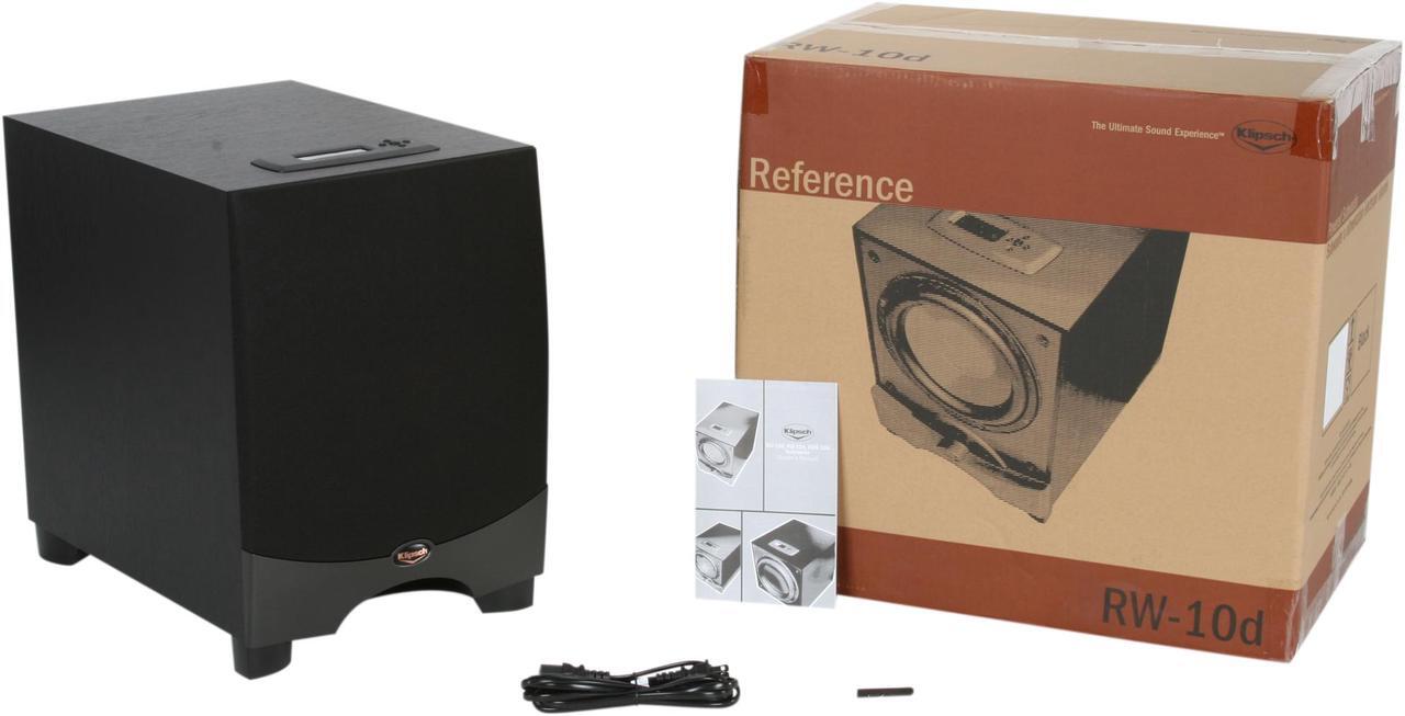 Alt view image 10 of 10 - Klipsch Reference RW-10D 10'' Powered Subwoofer Each