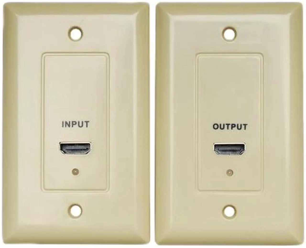Main image of Gefen WPHDMI132CAT5I CAT5 Wall Plate Extender for HDMI 1.3 (Ivory)