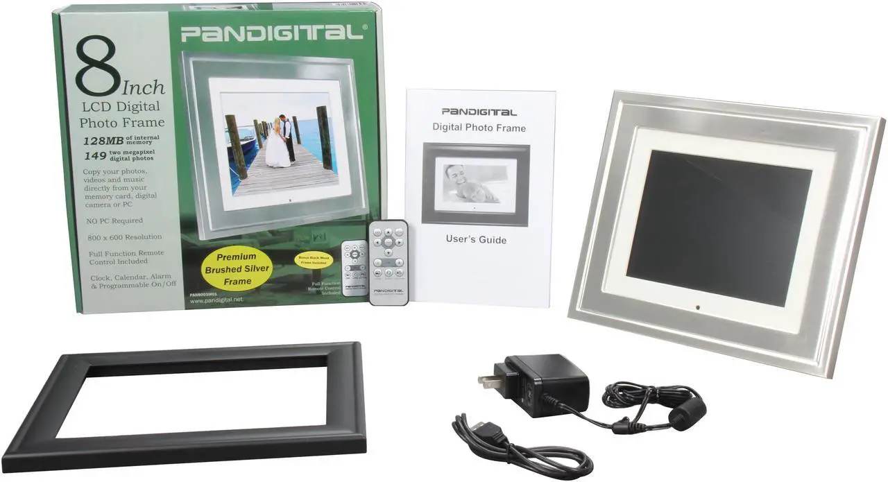 Alt view image 7 of 7 - PANDIGITAL PAN8003M01 8" 800 x 600 Digital Photo Frame