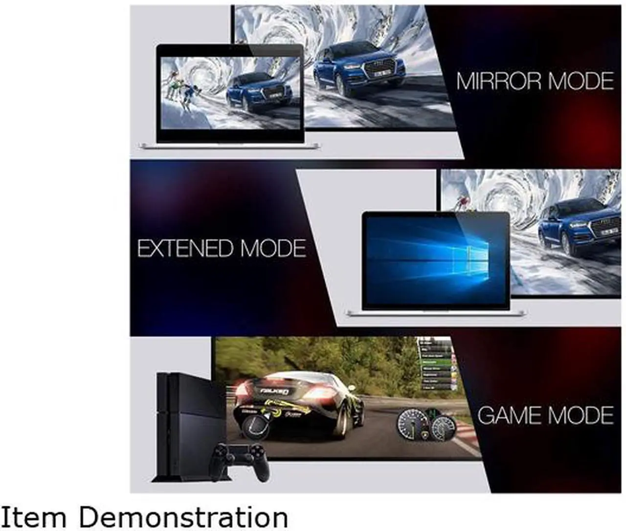 Alt view image 10 of 11 - Omni Gear DP-3-HDMI 3 ft. Black DisplayPort to HDMI Cable Male to Male