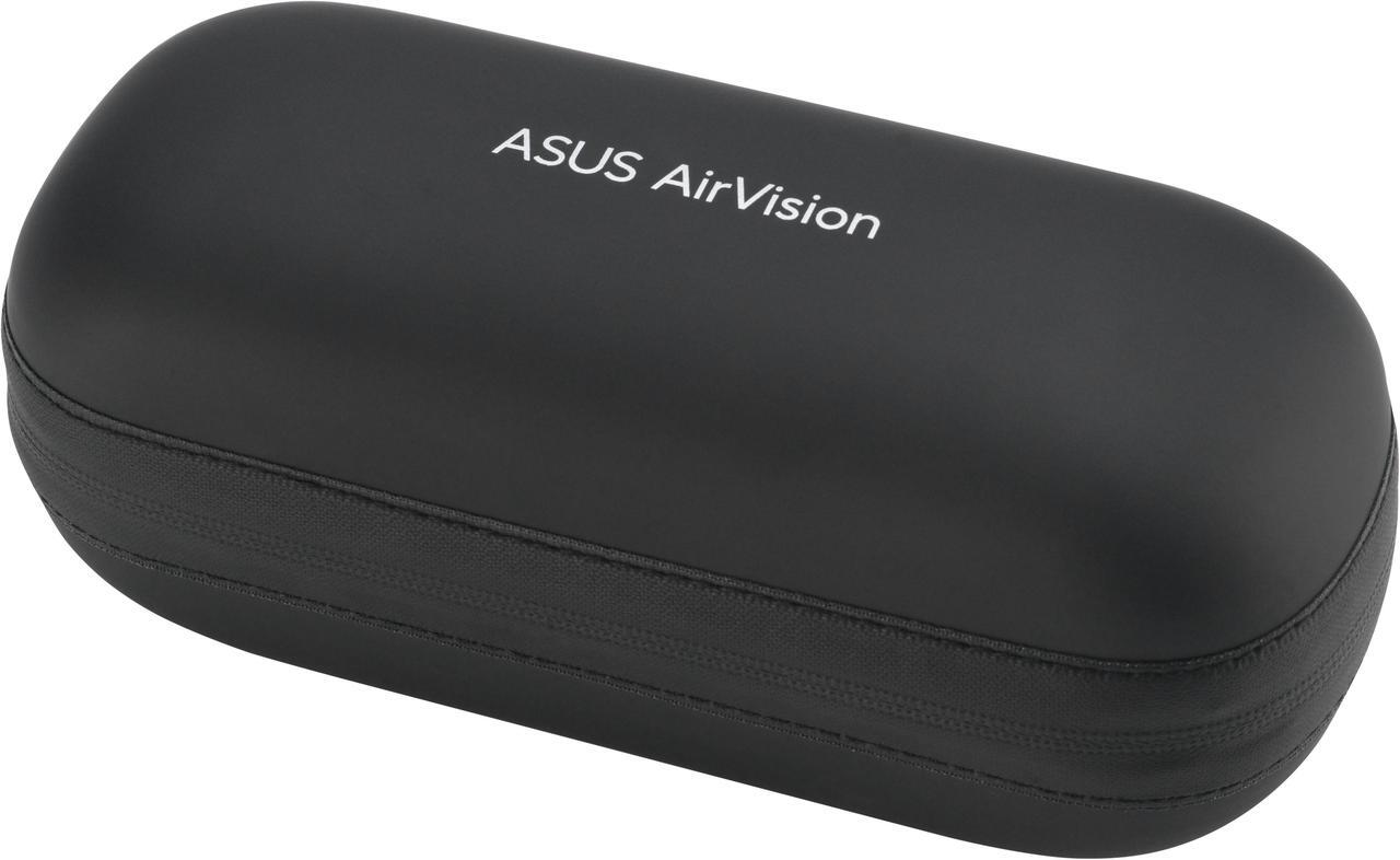 Alt view image 12 of 12 - ASUS AirVision M1 Smart AR Glasses - 100" Micro-OLED Wearable Display, 1100 nits, Multi-Screen, Speakers, USB-C, Magnetic Shade, Designed for ROG Ally/Steam Deck/PC/iPhone 16/15/Android/Mac/Tablet