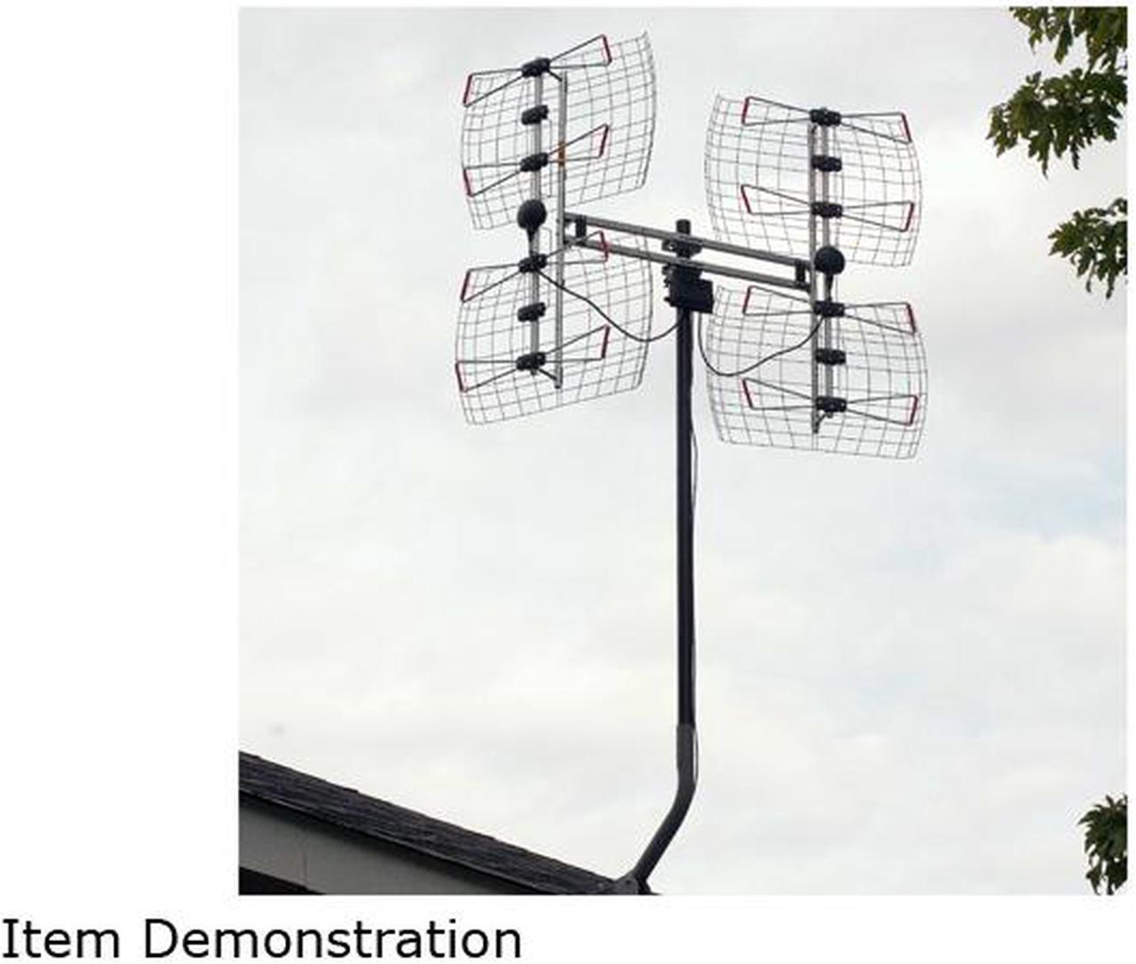 Alt view image 3 of 4 - Antennas Direct DB8e Multi-Directional Ultra Long Range Outdoor DTV Antenna