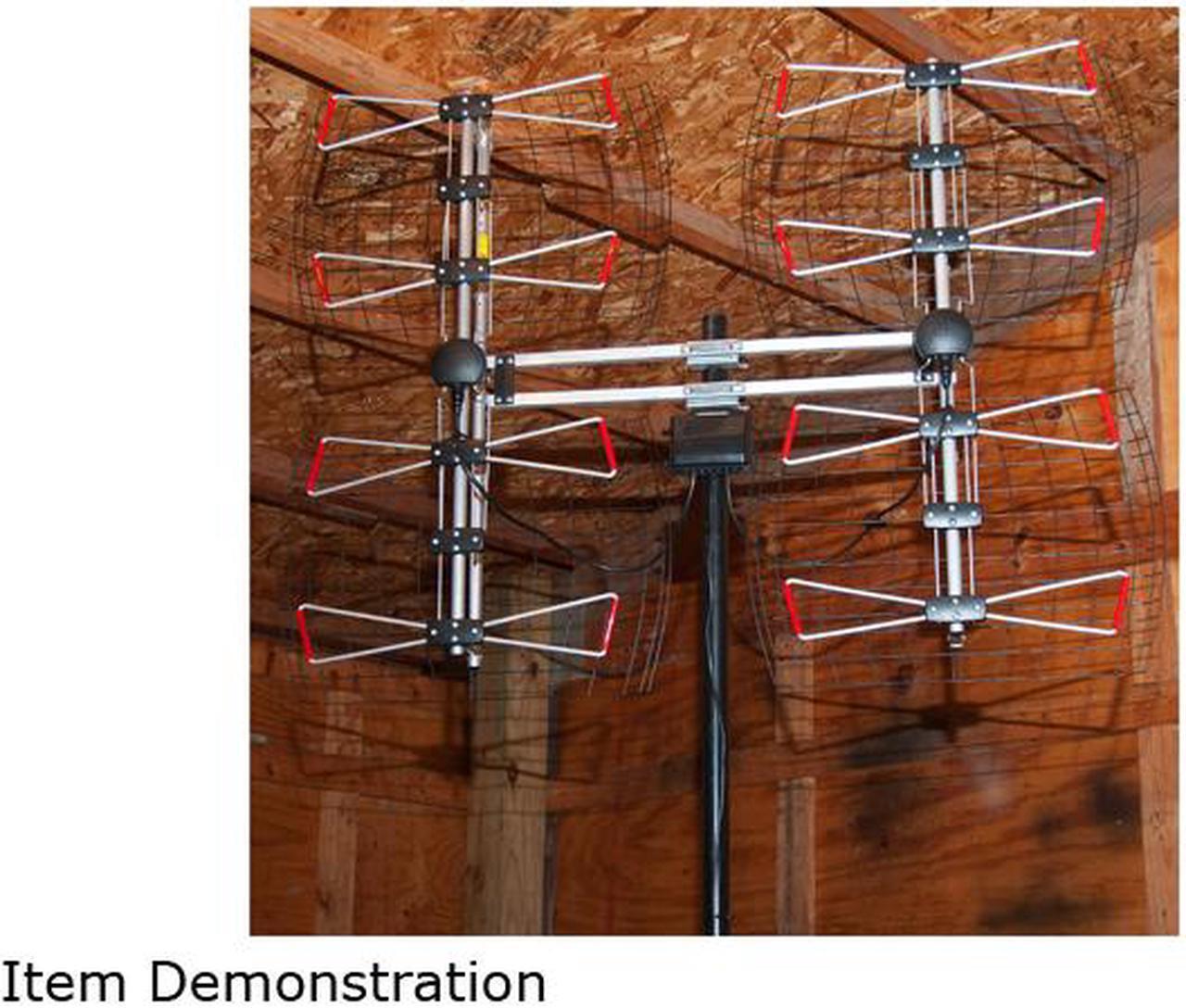 Alt view image 4 of 4 - Antennas Direct DB8e Multi-Directional Ultra Long Range Outdoor DTV Antenna