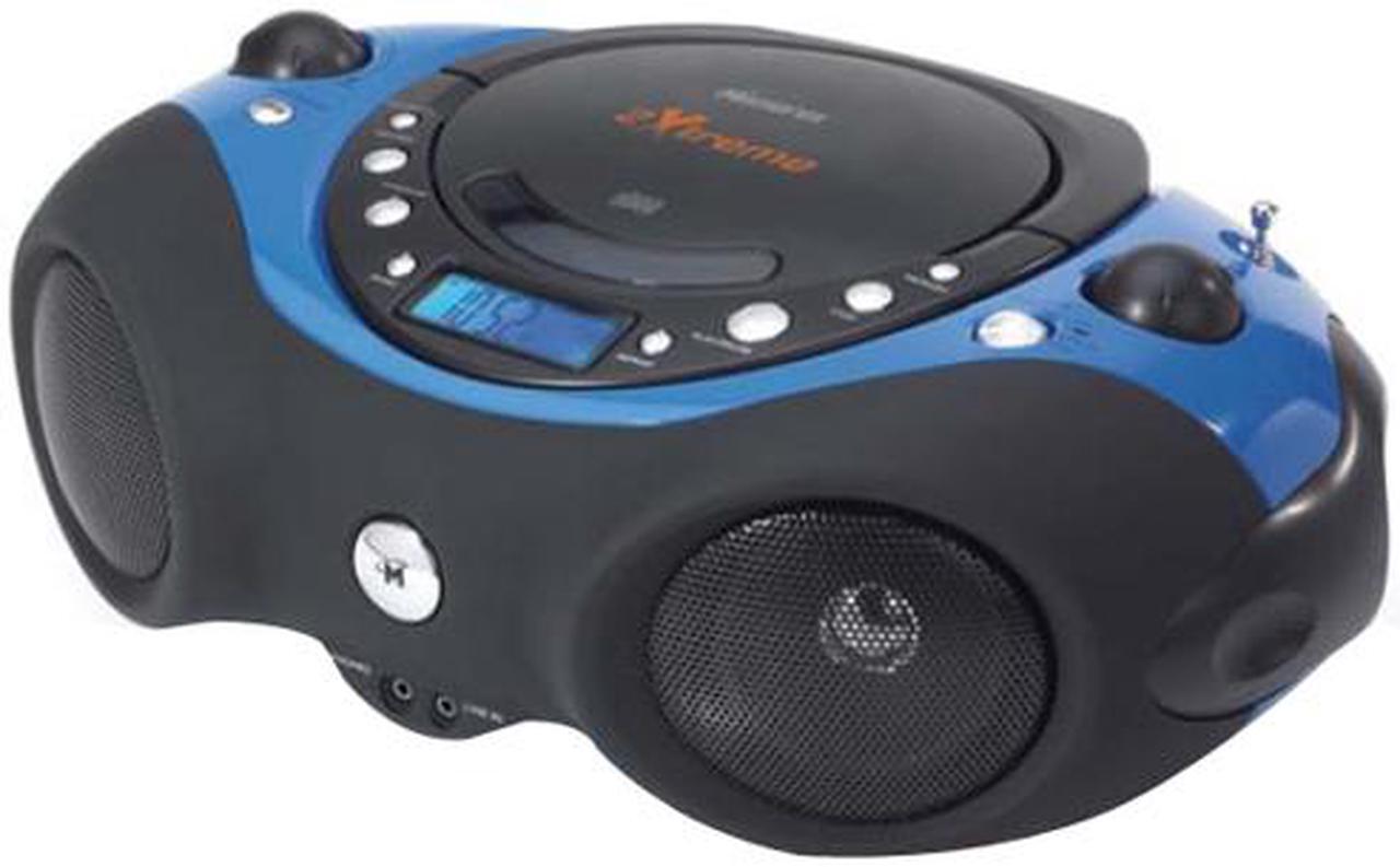 Main image of Memorex Portable CD Boombox with AM/FM Radio 01787 (MP3851BLK )