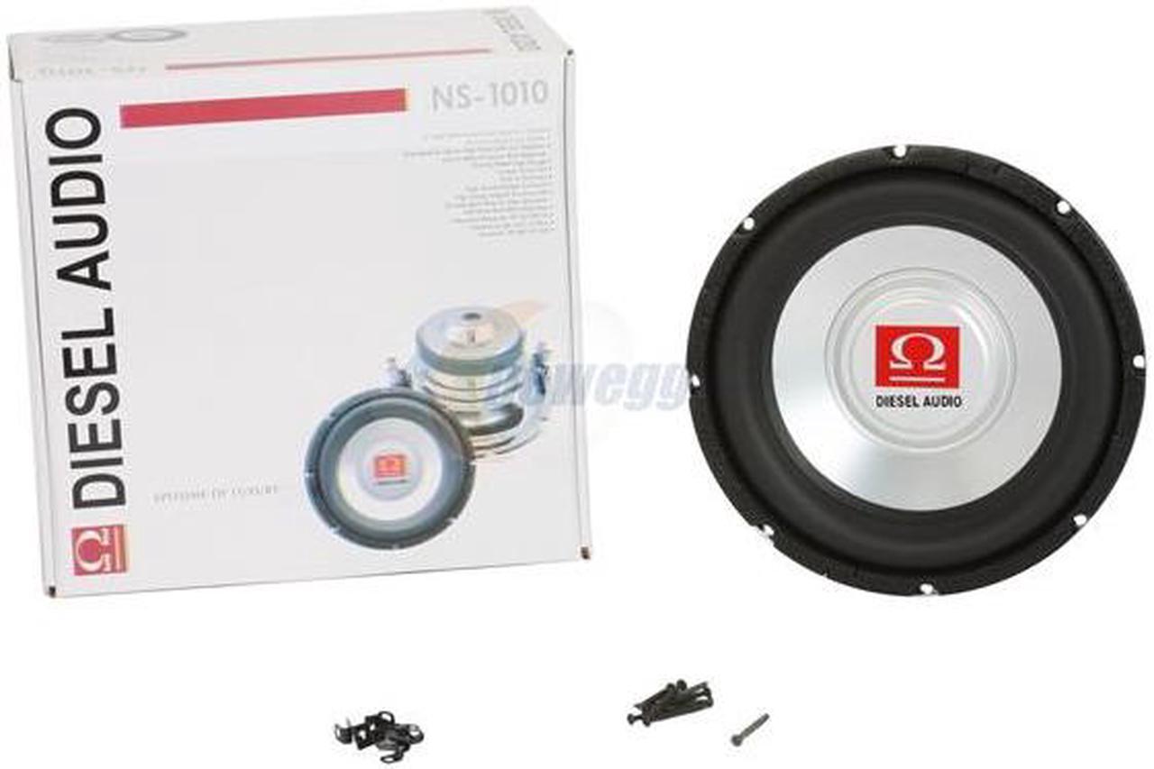 Alt view image 4 of 4 - Diesel Audio 10" 800W Car Subwoofer