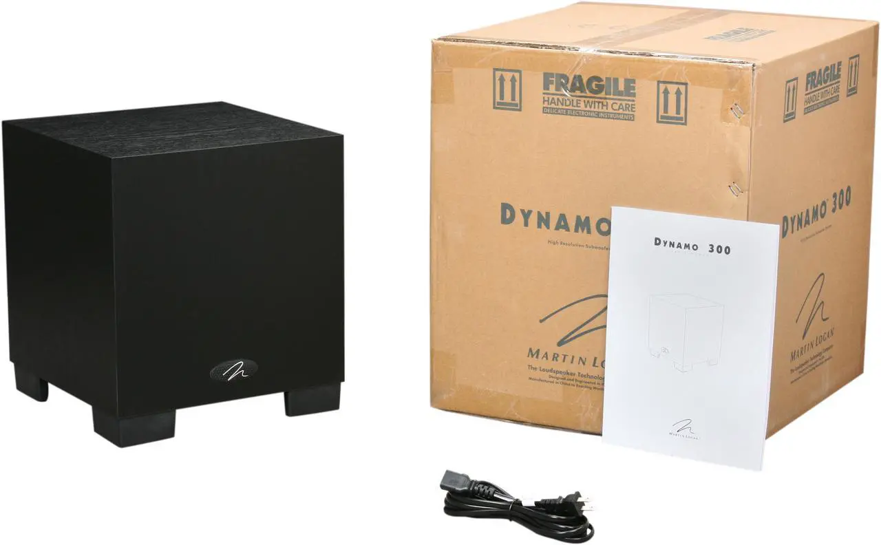 Alt view image 6 of 6 - MartinLogan Dynamo 300 8" Stereo/Home Theater Subwoofer Each