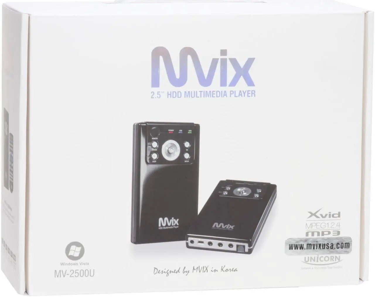 Alt view image 8 of 8 - Mvix MV-2500 Ultra-Portable Media Center
