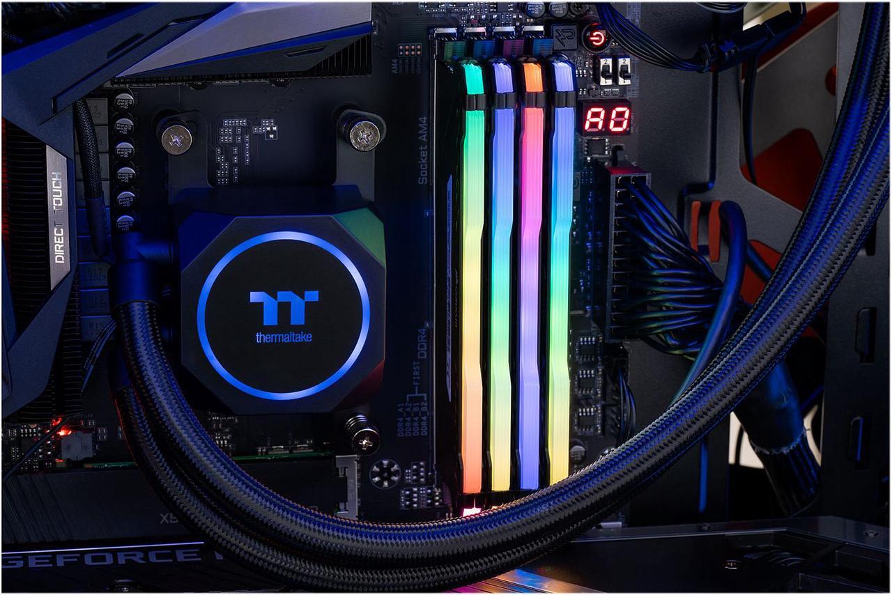 Alt view image 11 of 13 - Helix ADENINE Gaming PC - AMD RYZEN 9 5950X - ASUS ROG Strix GeForce RTX 3090 - Corsair Vengeance RGB Pro 32GB 3600MHz - 2TB Intel M.2 NVMe SSD - Thermaltake TH240 ARGB AIO