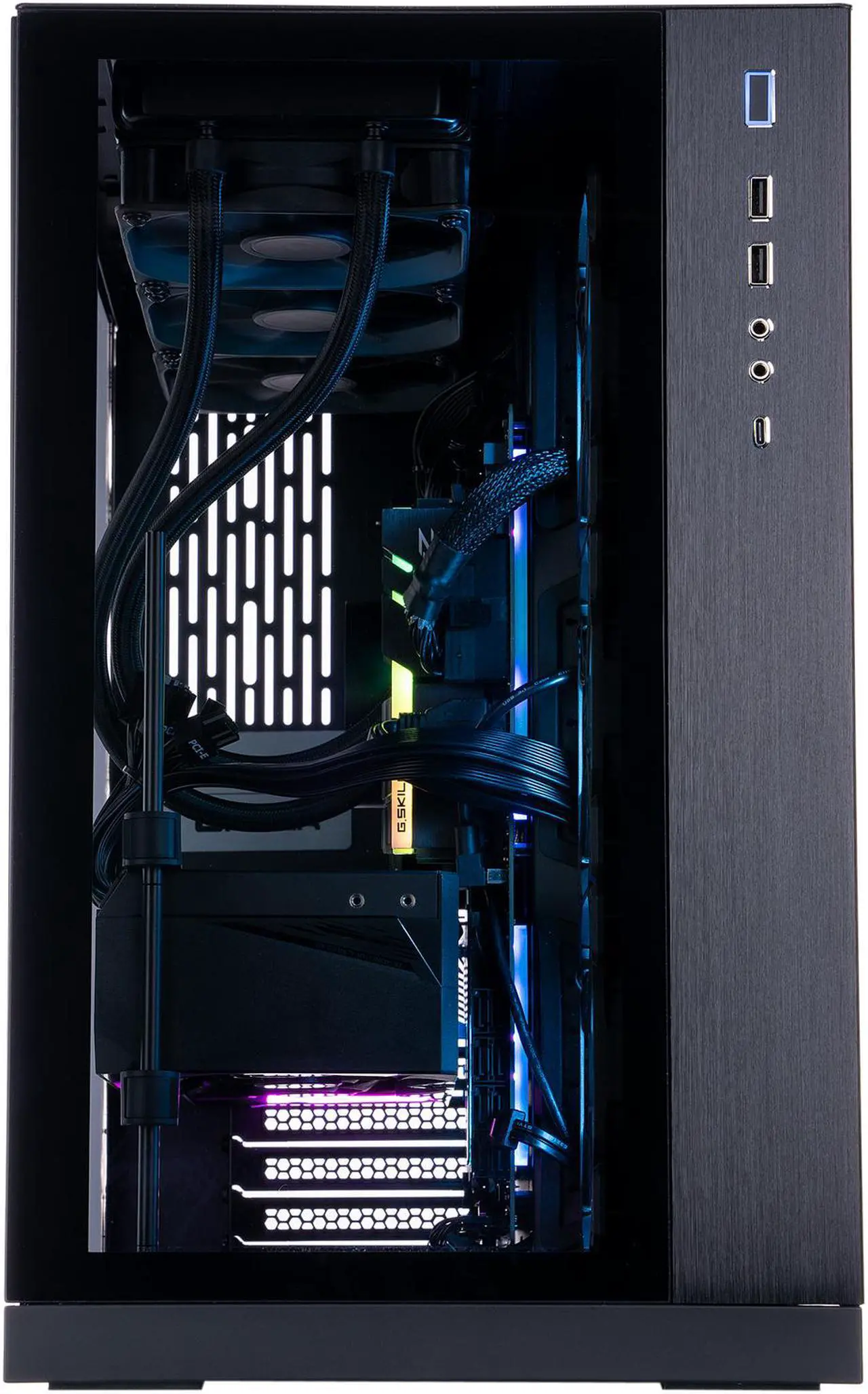 Alt view image 3 of 10 - Helix ADENINE Gaming PC - AMD RYZEN 9 5950X - GIGABYTE AORUS GeForce RTX 3090 XTREME - G.SKILL TridentZ RGB 32GB 3200MHz - 1TB Intel M.2 NVMe SSD - NZXT Kraken Z73A AIO