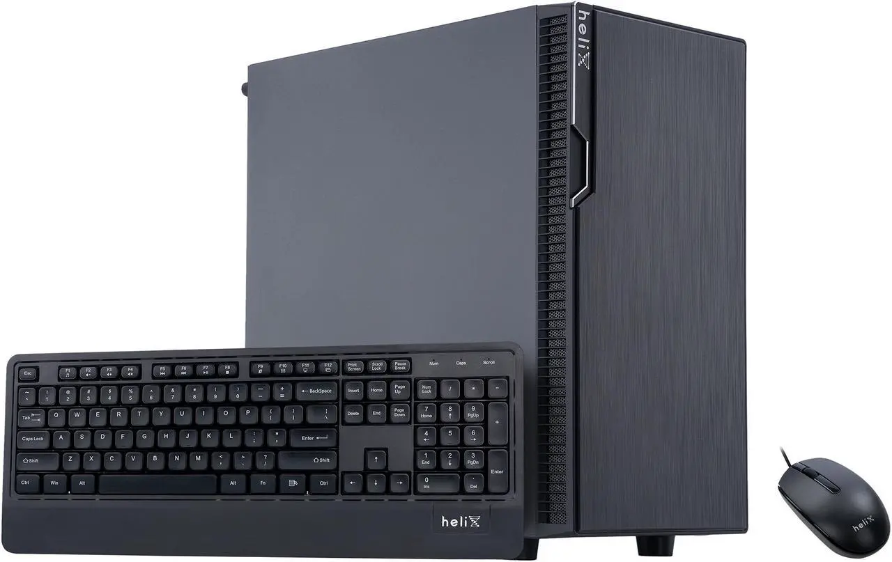 Alt view image 6 of 8 - Helix WorkPlex 1150H Business Desktop PC - Intel i5 11400 - 16GB DDR4 3200MHz - 512GB M.2 NVMe PCIe 3.0x4 SSD - Wi-Fi, Bluetooth - Windows 10 Pro