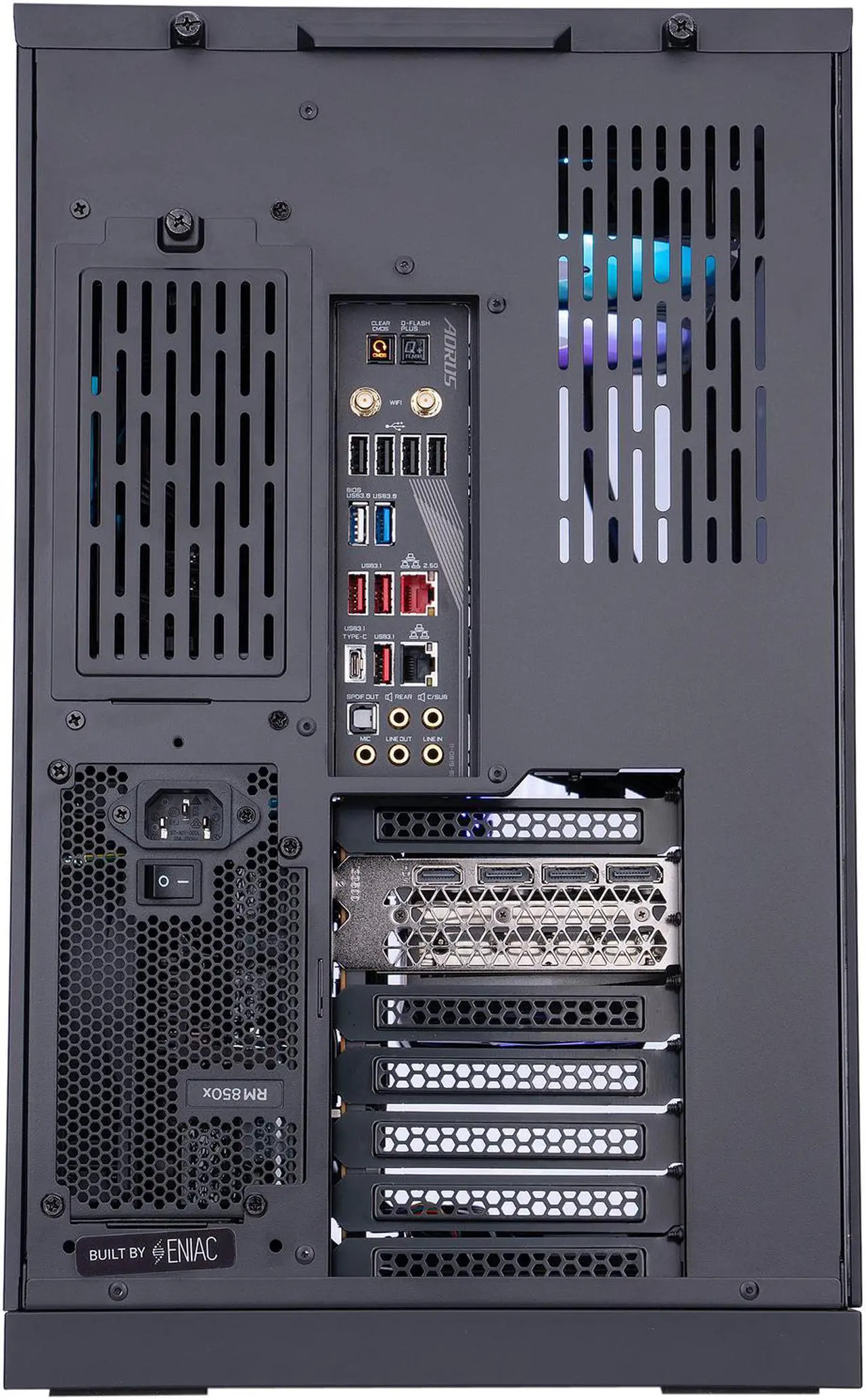 Alt view image 8 of 8 - ADENINE Alpha001 Gaming Desktop - AMD Ryzen 9 5950X, GeForce RTX 3090 Trinity OC 24GB, AMD X570 ATX Motherboard