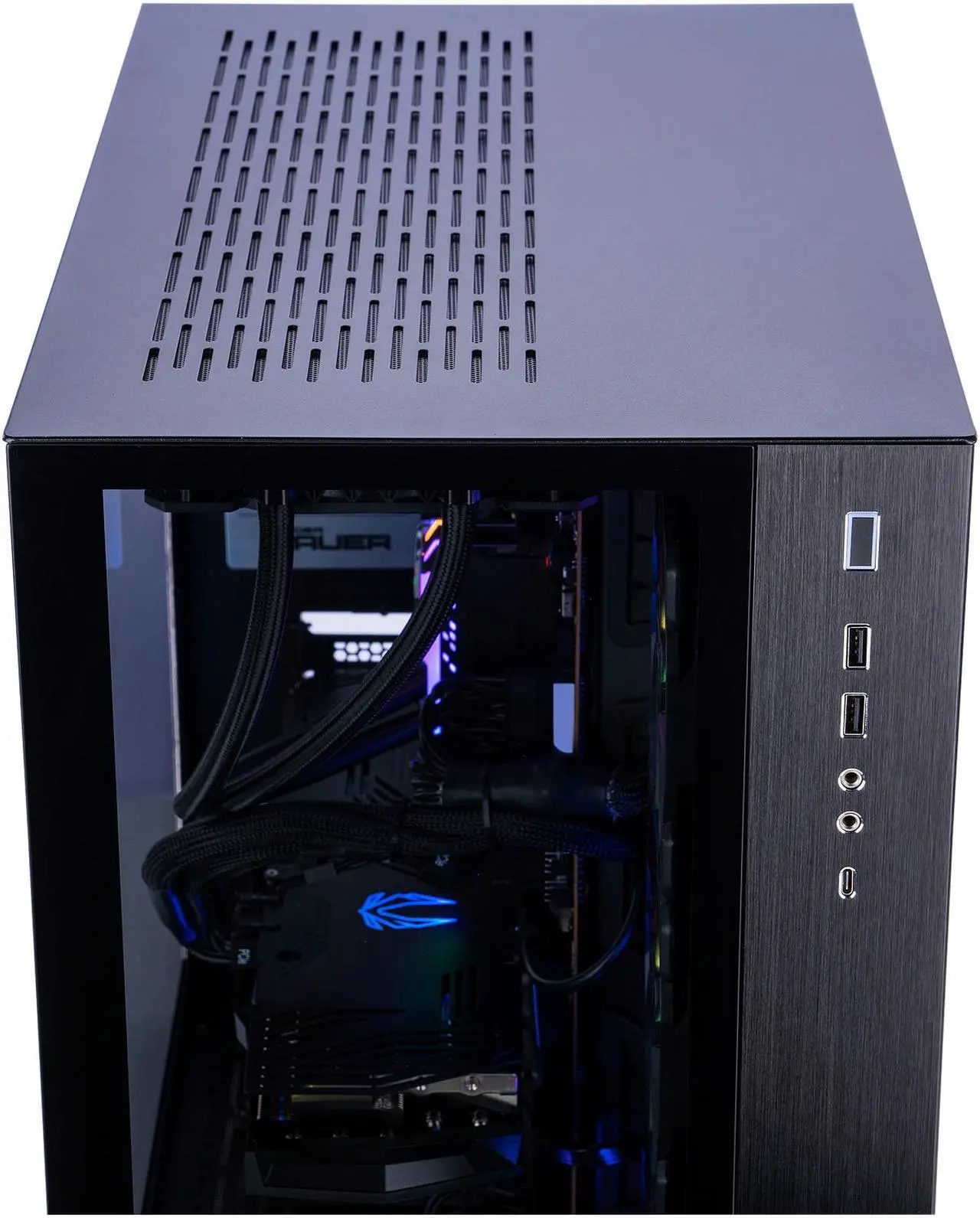 Alt view image 6 of 8 - ADENINE Alpha001 Gaming Desktop - AMD Ryzen 9 5950X, GeForce RTX 3090 Trinity OC 24GB, AMD X570 ATX Motherboard