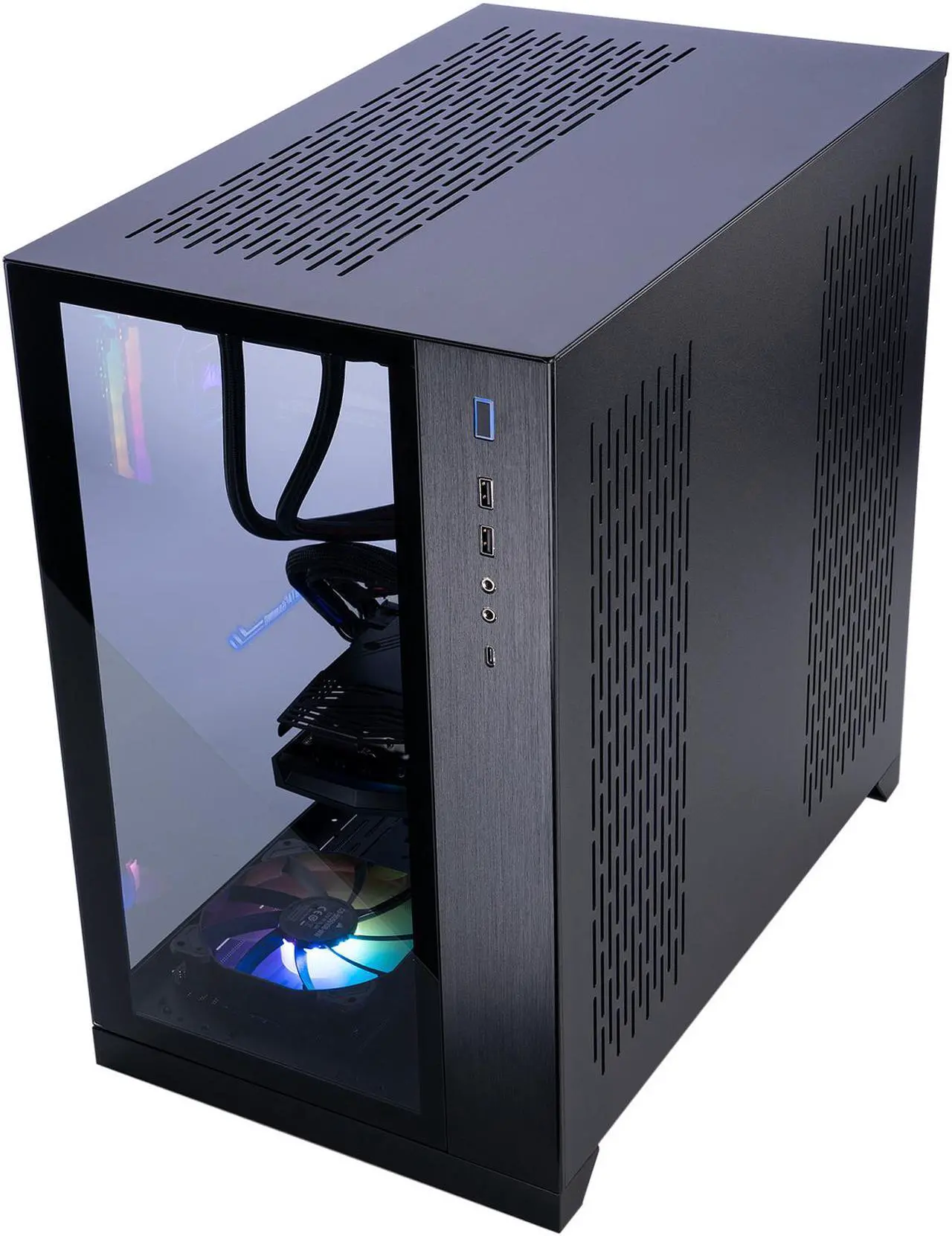 Alt view image 7 of 8 - ADENINE Alpha001 Gaming Desktop - AMD Ryzen 9 5950X, GeForce RTX 3090 Trinity OC 24GB, AMD X570 ATX Motherboard