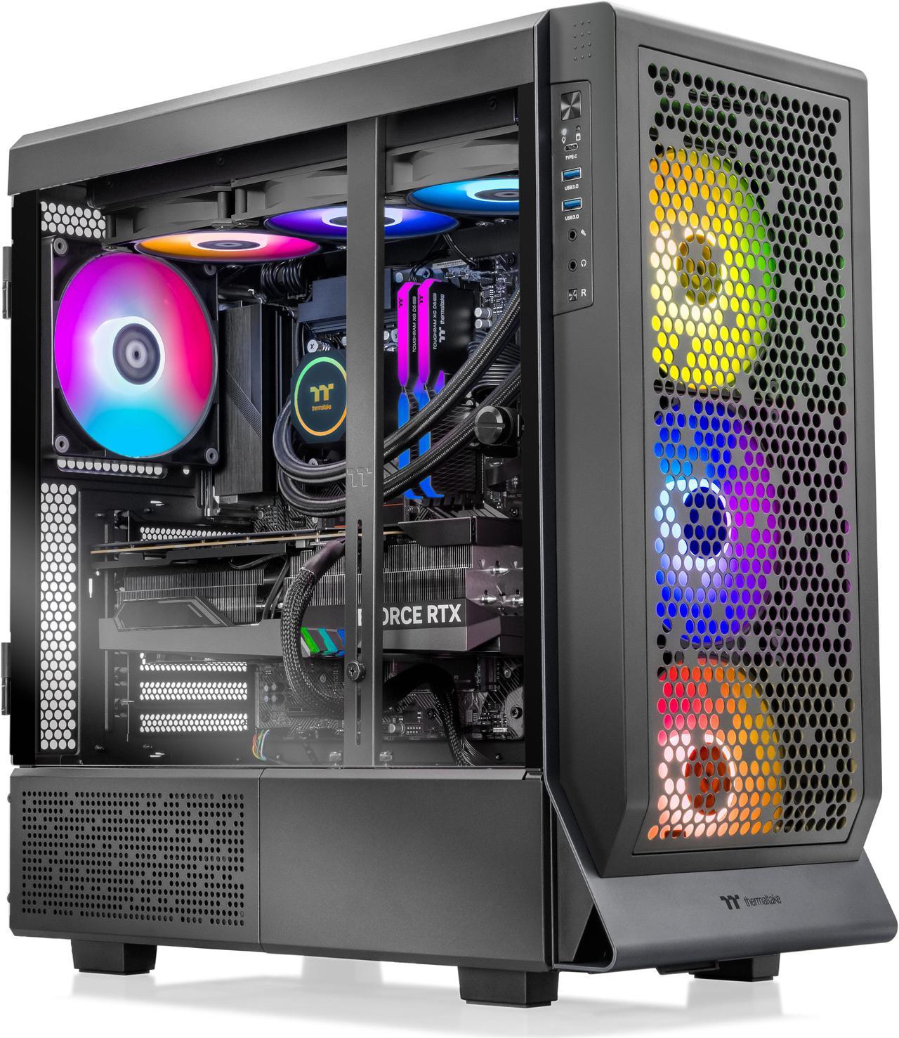 Thermaltake LCGS Apollo 490 Gaming Desktop (Liquid Cooled AMD Ryzen 7 ...