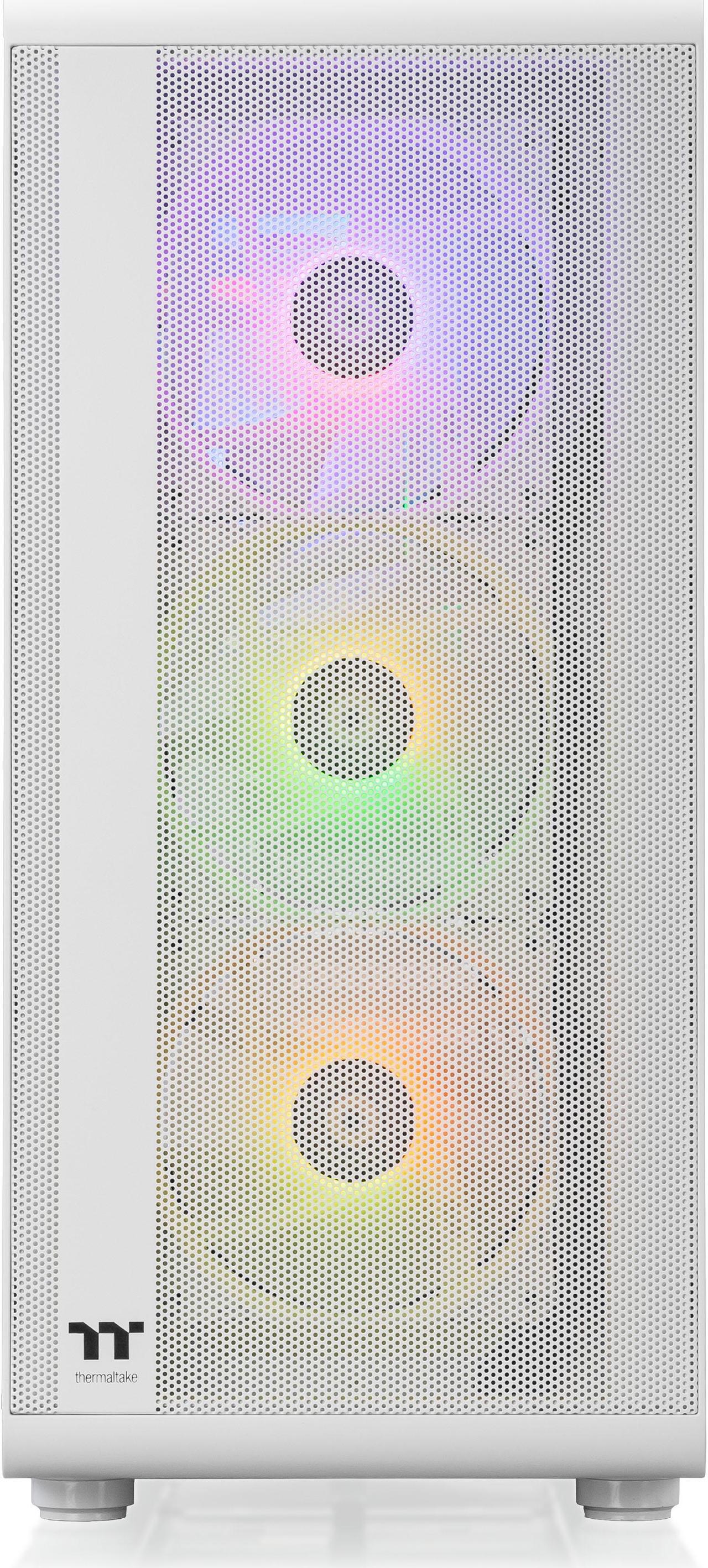 Alt view image 5 of 8 - Thermaltake LCGS Quartz i460 Gaming Desktop (Intel Core i5-14400F, ToughRam 16GB DDR5 5600MT/s RGB Memory, NVIDIA GeForce RTX 4060, 1TB NVMe M.2, Wifi, Windows 11) S2QT-B76H-460-LCS