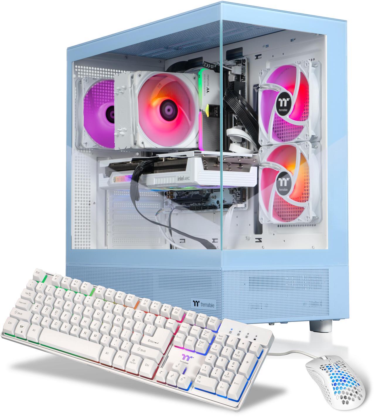 Main image of Thermaltake Gaming Desktop PC V27H-B76K-B58-LCS Intel Core i5-14400F 16GB DDR5 1TB SSD Intel Arc B580 Windows 11 Home