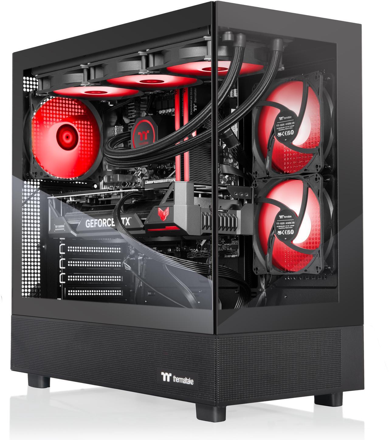 Alt view image 9 of 9 - Thermaltake Gaming Desktop PC V27B-B850-97X-LCS AMD Ryzen 7 9800X3D 32GB DDR5 2TB SSD AMD Radeon RX 9070 XT Windows 11 Home