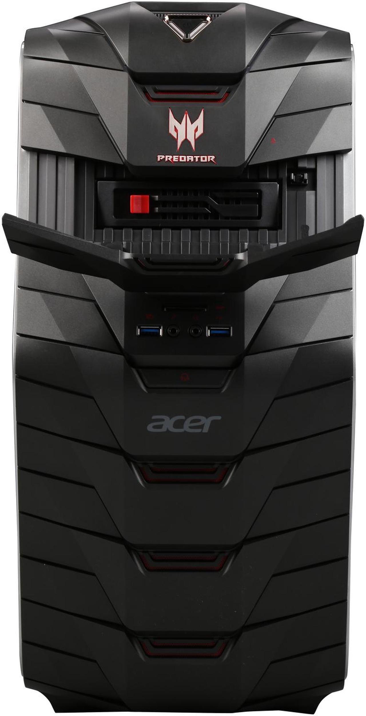 Alt view image 2 of 6 - Acer Desktop Computer Predator G6 AG6-710-70002 Intel Core i7-6700K 16GB DDR4 2TB HDD 256GB SSD NVIDIA GeForce GTX 980 4 GB Windows 10 Home 64-bit