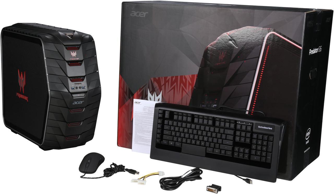 Alt view image 6 of 6 - Acer Desktop Computer Predator G6 AG6-710-70002 Intel Core i7-6700K 16GB DDR4 2TB HDD 256GB SSD NVIDIA GeForce GTX 980 4 GB Windows 10 Home 64-bit
