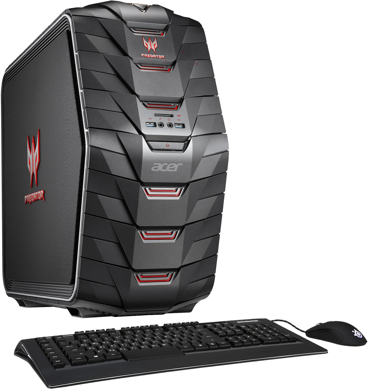 Desktop Computer Set Predator Acer Desktop Computer Predator G6-710-70003 Intel Core i7-7700K 16GB ...