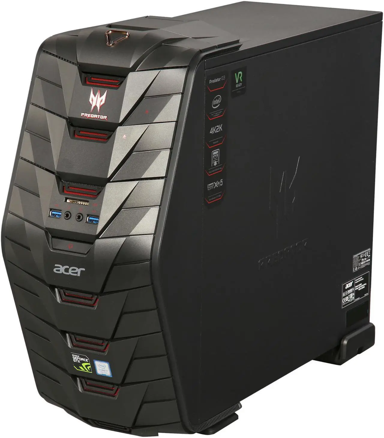 Acer Desktop Computer Predator G3 G3710UR14 Intel Core i77700 16GB DDR4 1TB HDD GeForce GTX