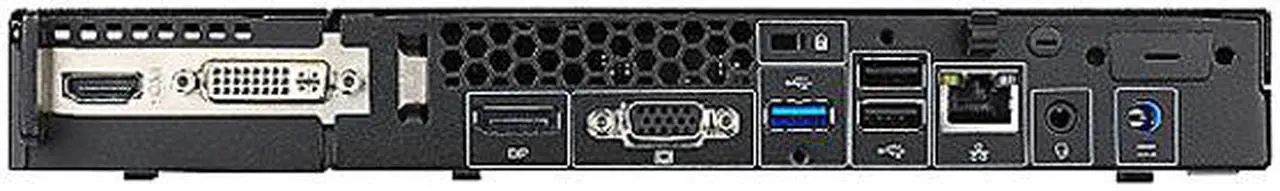 Alt view image 8 of 8 - Acer Veriton N4640G Nettop Computer - Intel Core i3 (7th Gen) i3-7100T 3.40 GHz - 8 GB DDR4 SDRAM - 256 GB SSD - Windows 10 Pro 64-bit
