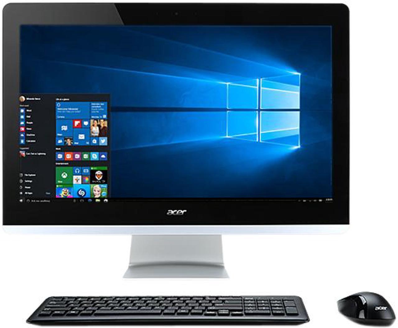 Acer All-in-One Computer Aspire Z3 AZ3-705-ES61 Intel Pentium 3805U 4 GB DDR3L 1TB HDD 21.5" Windows 10 Home 64-Bit