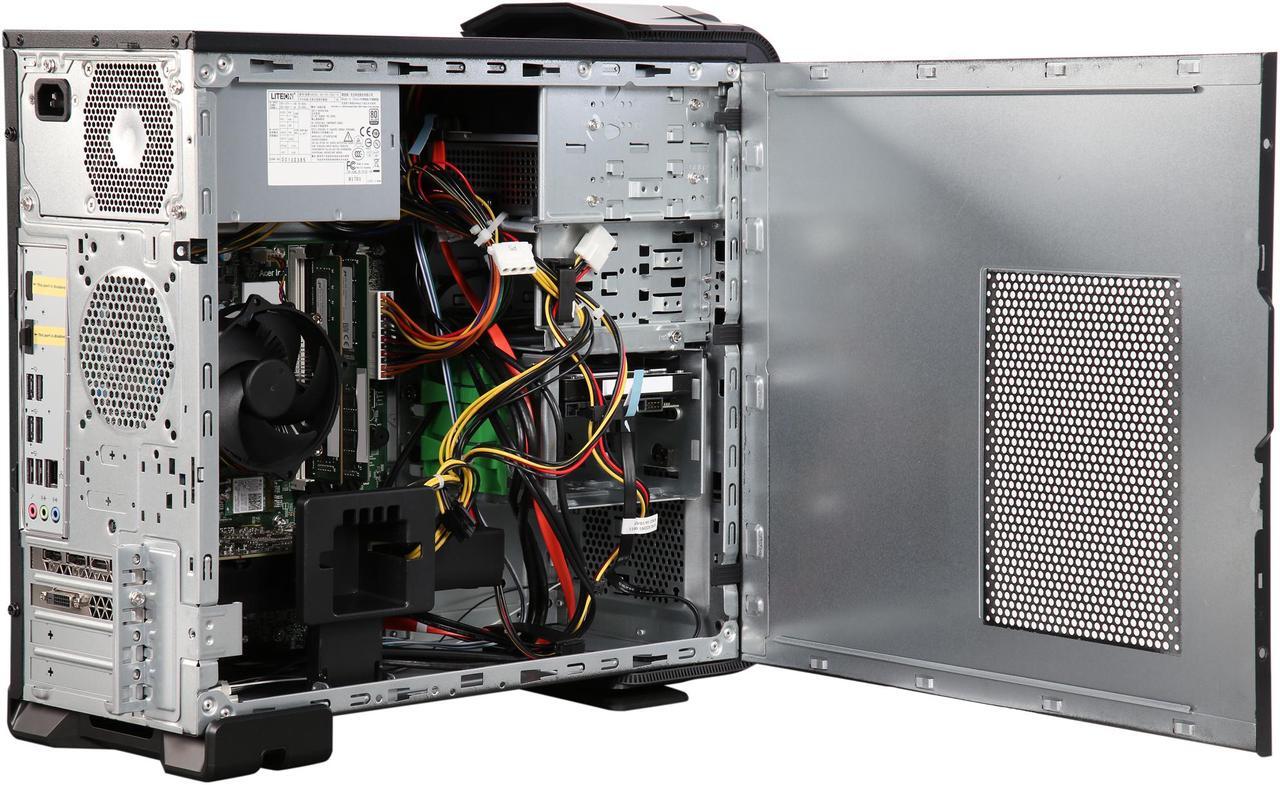 Alt view image 6 of 9 - Acer Desktop PC Predator G3-710-UR11 Intel Core i5-7400 12GB DDR4 1TB HDD 128 GB M.2 SSD GeForce GTX 1060 Windows 10 Home 64-Bit