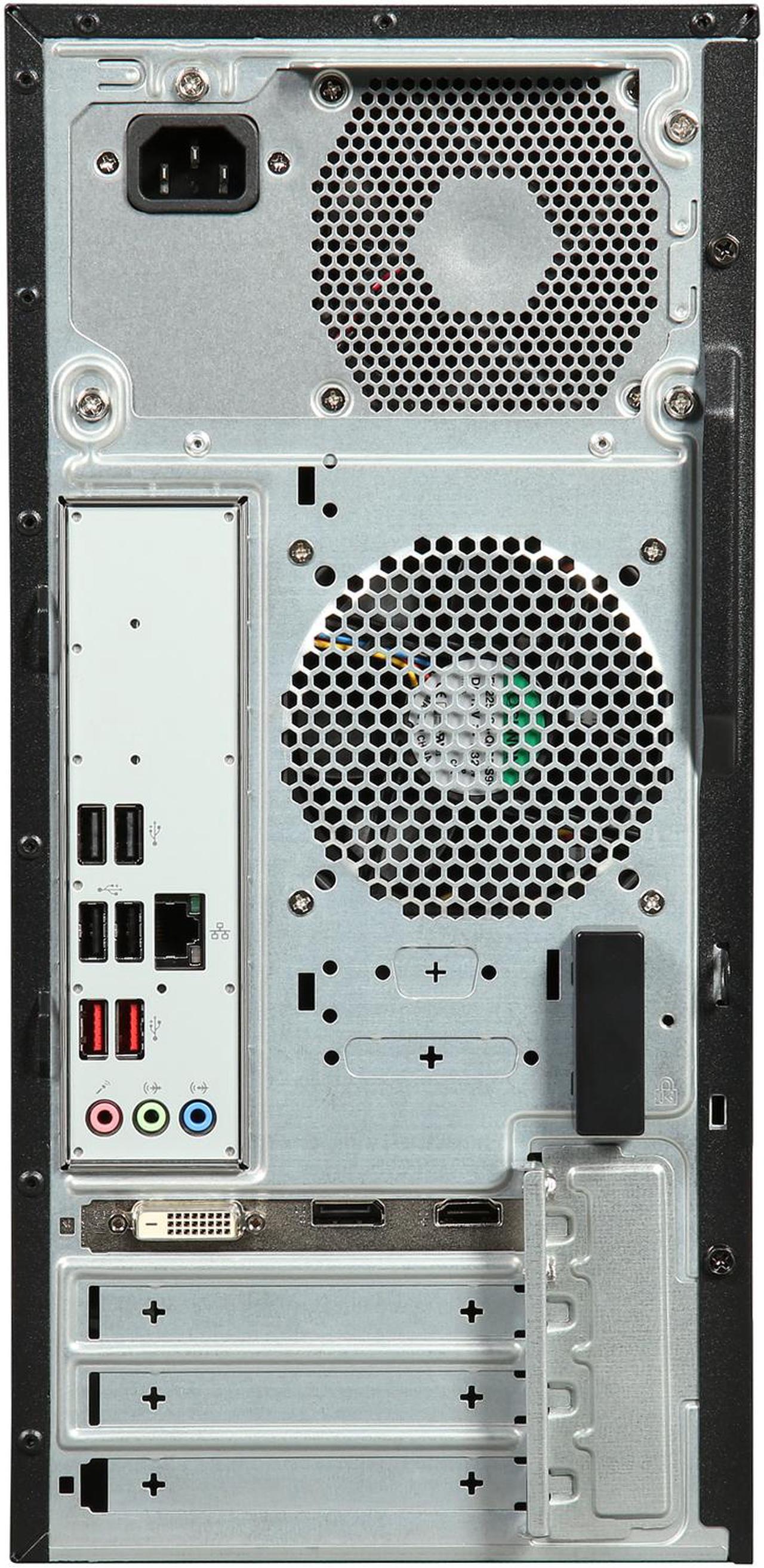 Alt view image 9 of 9 - Acer Gaming Desktop Aspire GX-281-UR15 AMD Ryzen 5 1600 8GB DDR4 1TB HDD GeForce GTX 1050 Ti Windows 10 Home 64-bit