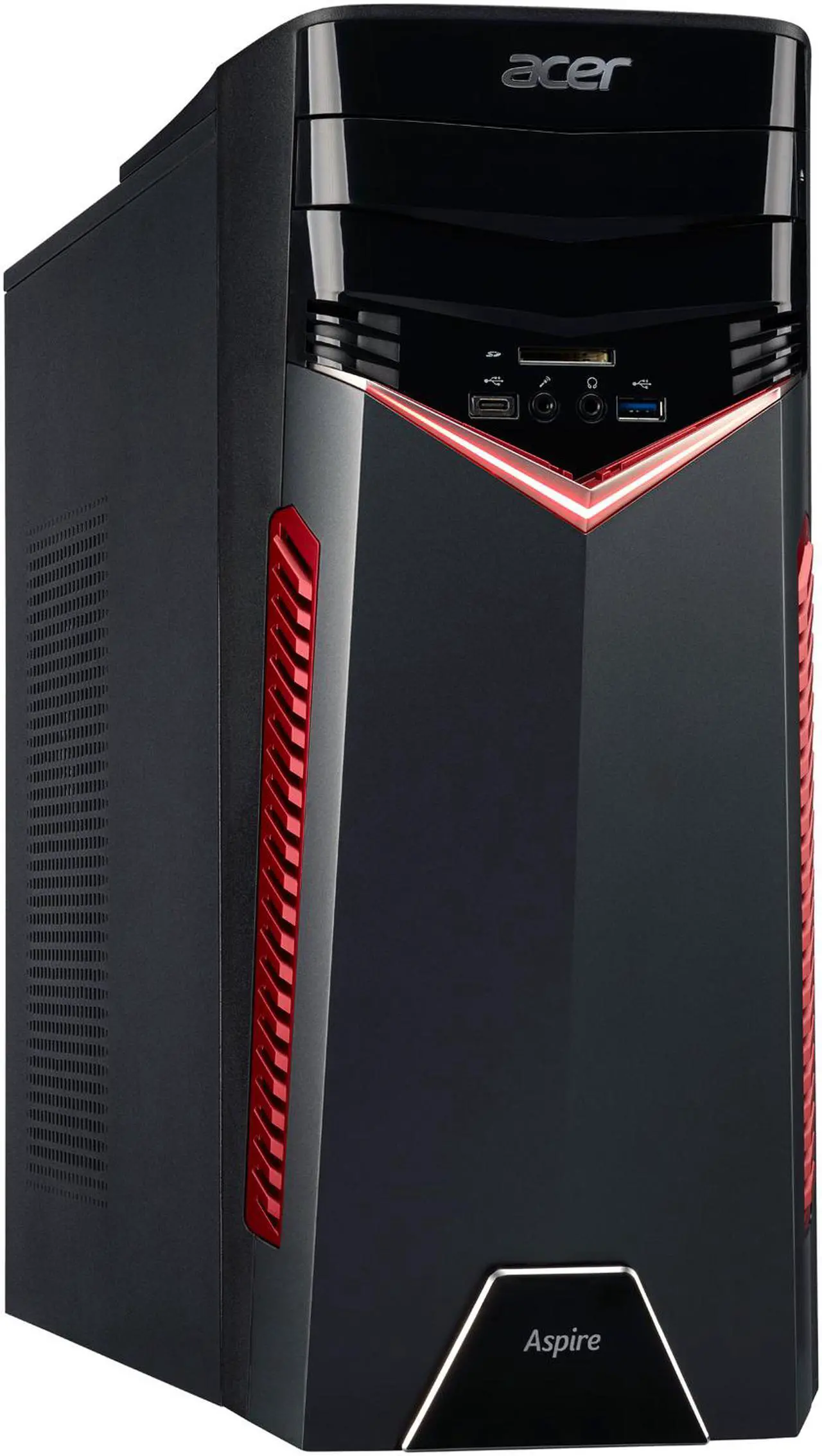 Main image of Acer Gaming Desktop Aspire GX-785-UR1D Intel Core i5-7400 8GB DDR4 1TB HDD AMD Radeon RX 580 Windows 10 Home 64-Bit