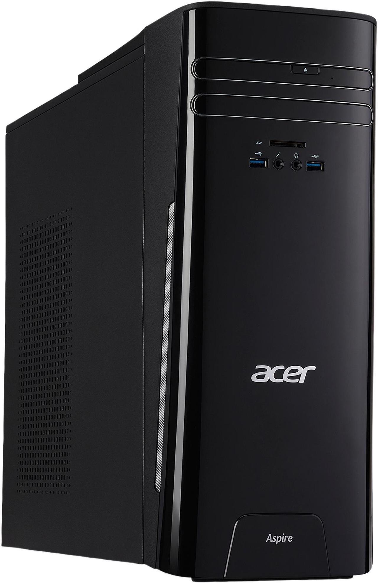 Main image of Acer Desktop Computer Aspire TC-281-UR13 AMD A10-9700 8GB DDR4 2TB HDD AMD Radeon R7 Windows 10 Home 64-bit