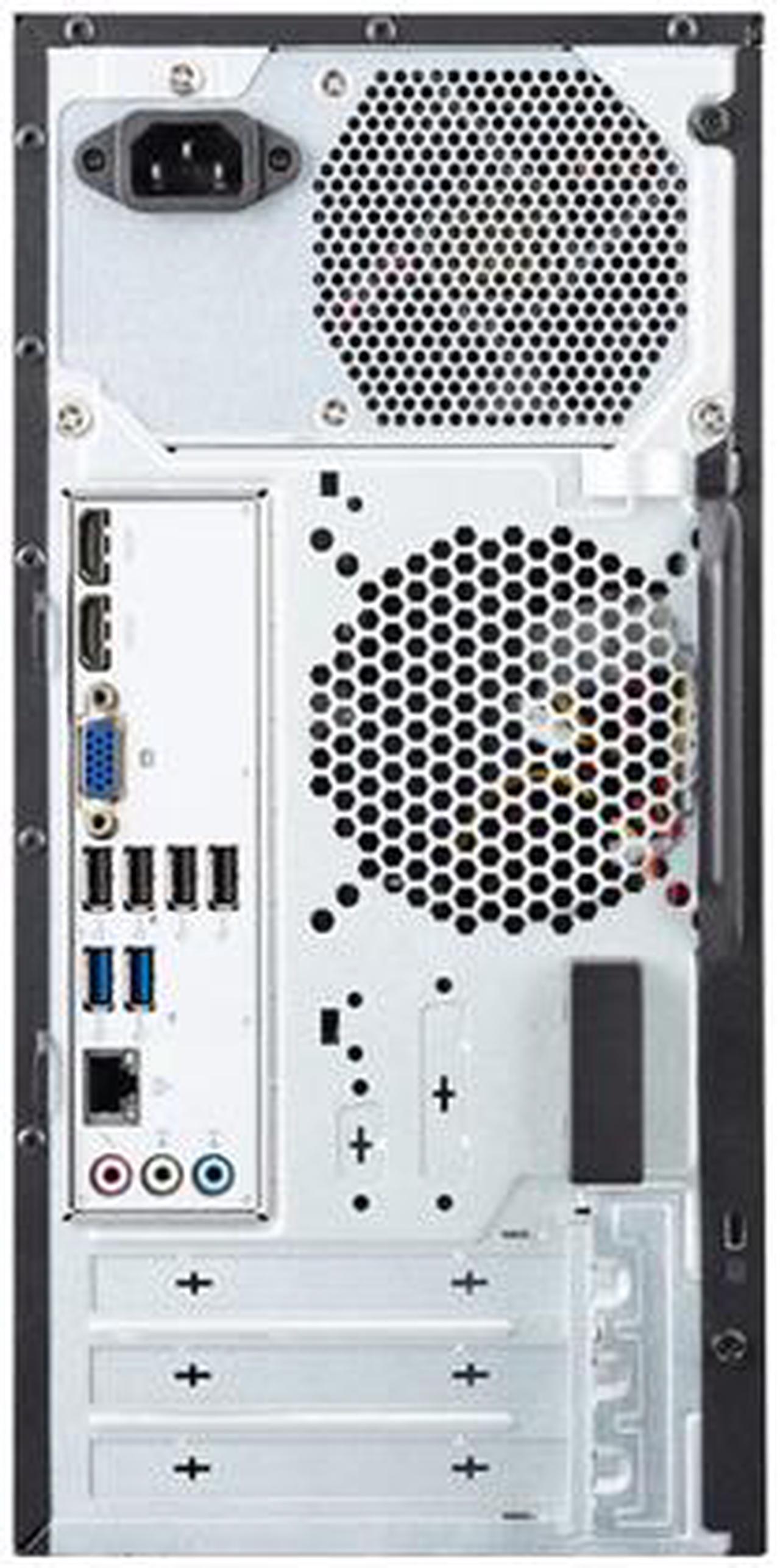 Alt view image 4 of 5 - Acer Desktop Computer Aspire TC TC-885-UR19 Intel Core i5-8400 4GB DDR4 1TB HDD 16 GB Optane Memory Intel UHD Graphics 630 Windows 10 Home 64-bit