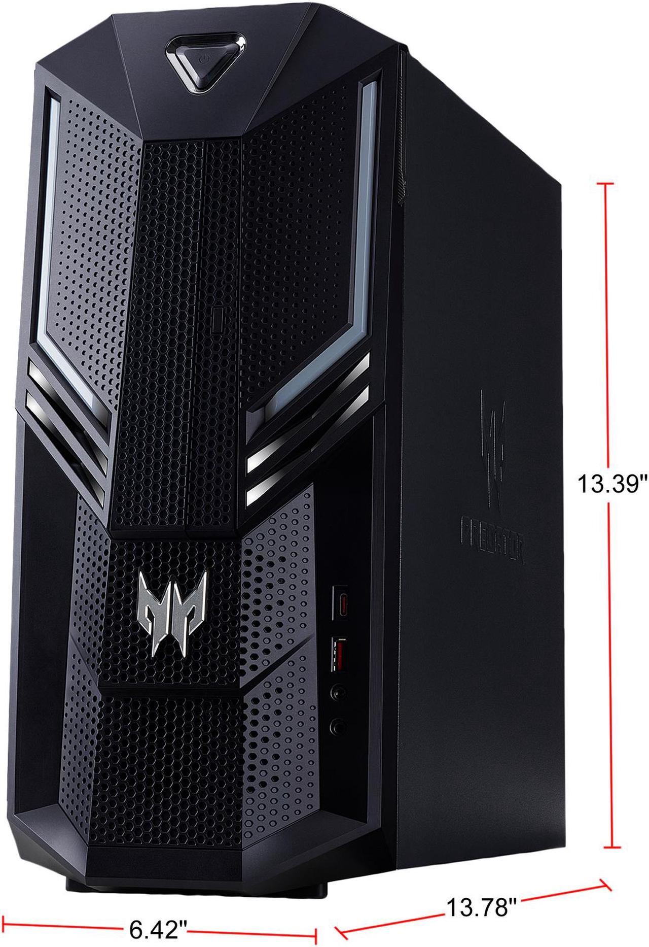 Alt view image 8 of 13 - Acer Predator Orion 3000 - Intel Core i5-9400F - 12 GB DDR4 - 512 GB SSD - GeForce GTX 1660 Ti - Windows 10 Home - Gaming Desktop (PO3-600-UR1D)