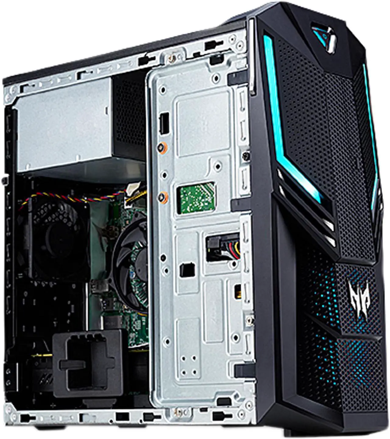 Alt view image 10 of 13 - Acer Gaming Desktop Predator Orion 3000 PO3-600-UR1E Intel Core i7-9700 16GB DDR4 512GB PCIe SSD GeForce RTX 2060 SUPER Windows 10 Home 64-bit