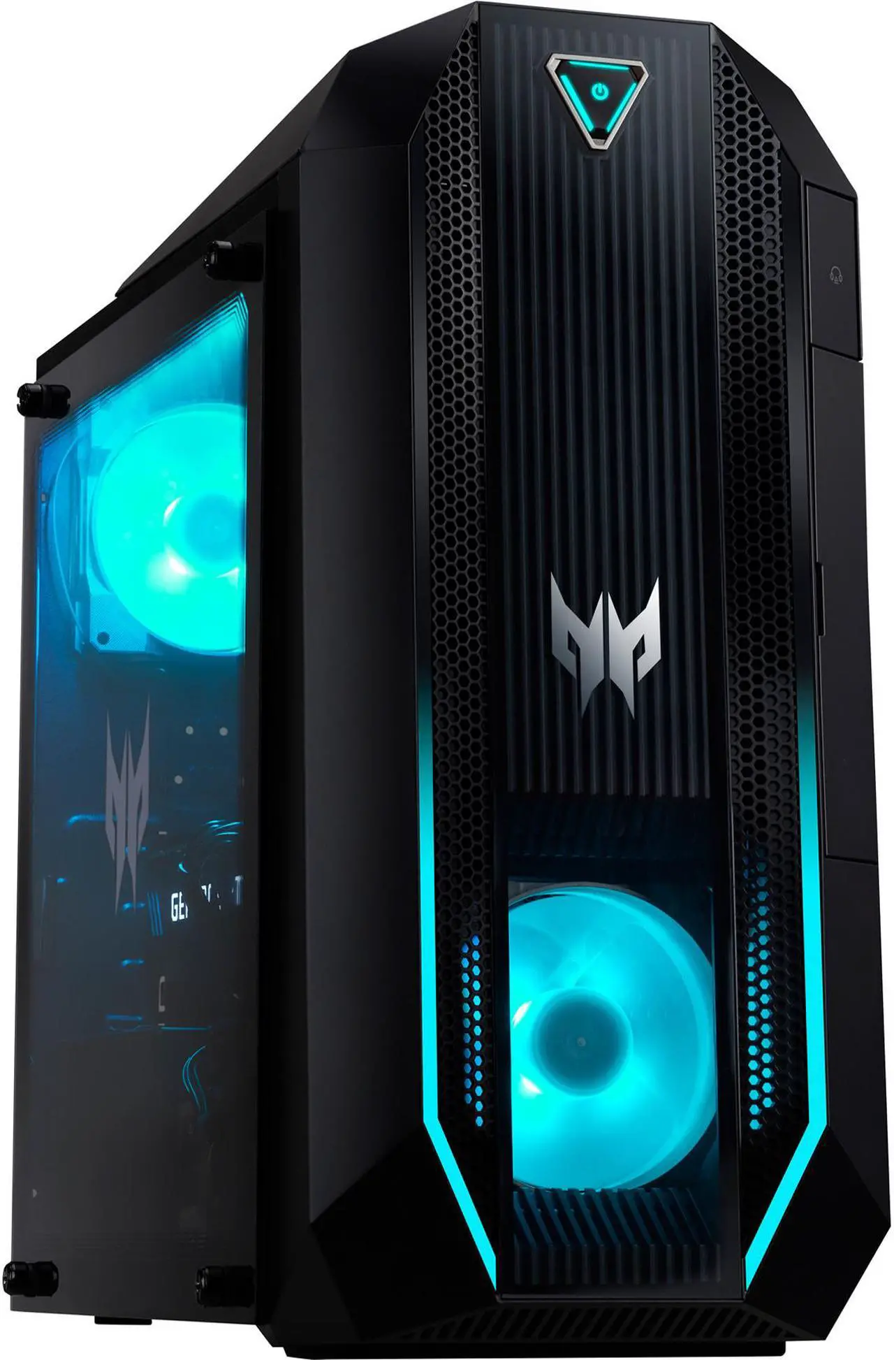 Main image of Acer Predator Orion 3000 - Intel Core i7-10700 - 16 GB DDR4 - 1 TB HDD - 512 GB SSD - GeForce RTX 2060 SUPER - Windows 10 Home - Gaming Desktop (PO3-620-UR14)