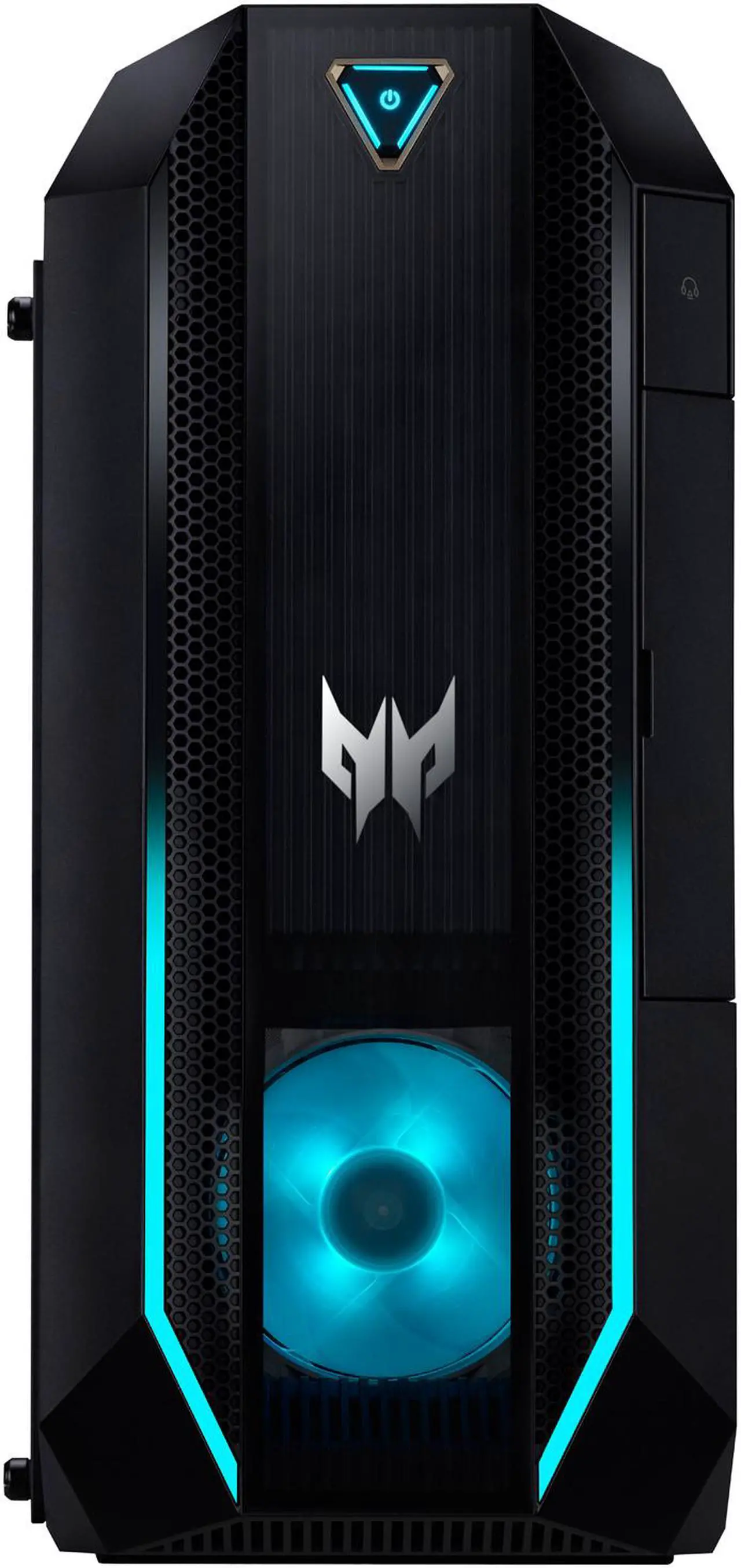 Alt view image 3 of 15 - Acer Predator Orion 3000 - Intel Core i7-10700 - 16 GB DDR4 - 1 TB HDD - 512 GB SSD - GeForce RTX 2060 SUPER - Windows 10 Home - Gaming Desktop (PO3-620-UR14)