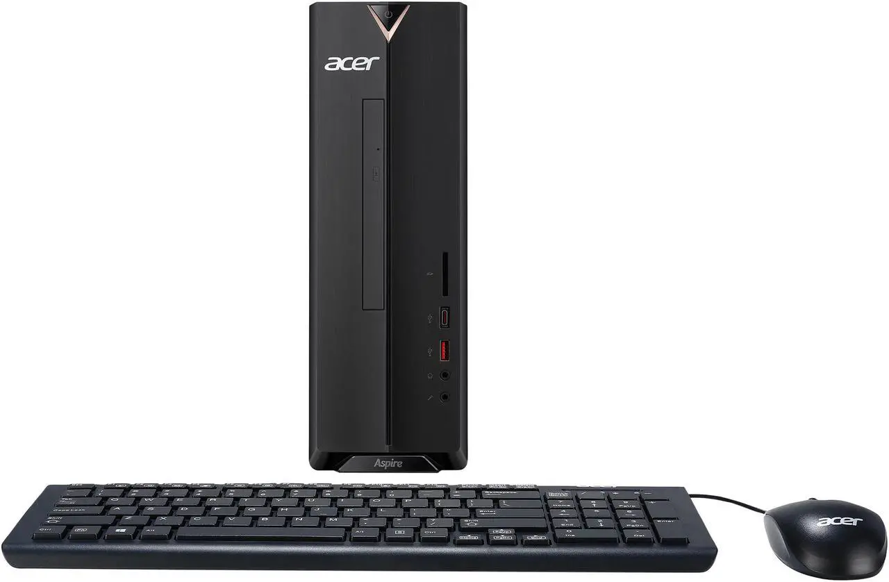 Alt view image 6 of 6 - Acer Aspire XC - Intel Core i3-10100 - 8 GB DDR4 - 1 TB HDD - Intel UHD Graphics 630 - Windows 10 Home - Desktop Computer (XC-895-UR11)