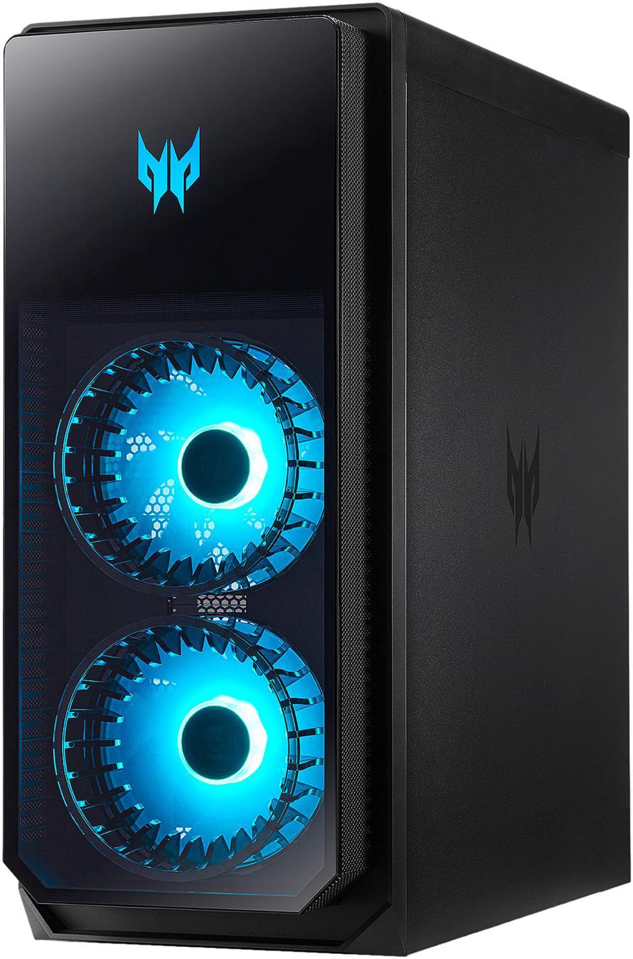 Alt view image 4 of 10 - Acer Gaming Desktop Predator Orion 5000 PO5-640-UR11 Intel Core i7-12700F 16GB DDR5 2TB HDD 1TB PCIe SSD GeForce RTX 3080 Windows 11 Home