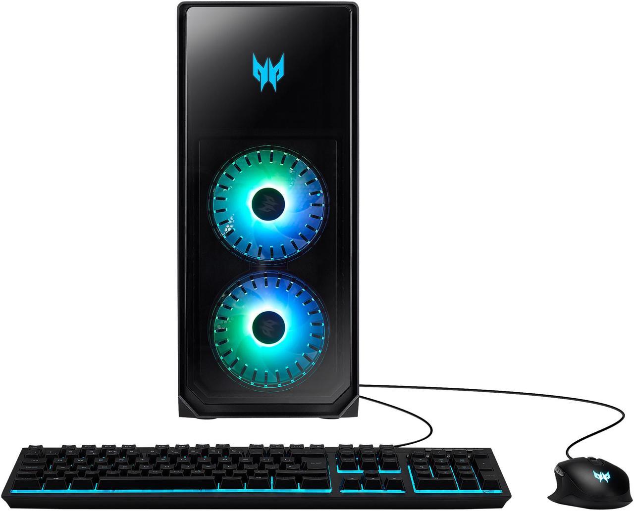 Alt view image 10 of 10 - Acer Gaming Desktop Predator Orion 5000 PO5-640-UR11 Intel Core i7-12700F 16GB DDR5 2TB HDD 1TB PCIe SSD GeForce RTX 3080 Windows 11 Home
