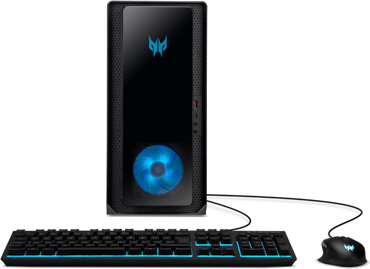 Alt view image 5 of 10 - Acer Gaming Desktop Predator Orion 3000 PO3-640-UA91 12700F (1.6 GHz) 16GB DDR4 1TB HDD 512GB PCIe SSD GeForce RTX 3070 Windows 11 Home