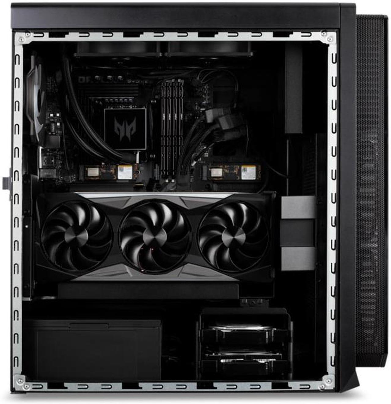 Alt view image 17 of 20 - Acer Gaming Desktop PC Predator Orion 7000 PO7-650-UR11 Intel Core i7-13700KF 32GB DDR5 2TB HDD 1TB PCIe SSD GeForce RTX 4080 Windows 11 Pro 64-bit