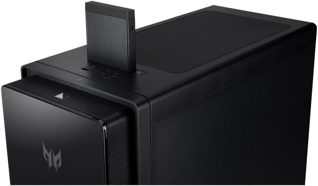 Alt view image 13 of 20 - Acer Gaming Desktop PC Predator Orion 7000 PO7-650-UR11 Intel Core i7-13700KF 32GB DDR5 2TB HDD 1TB PCIe SSD GeForce RTX 4080 Windows 11 Pro 64-bit