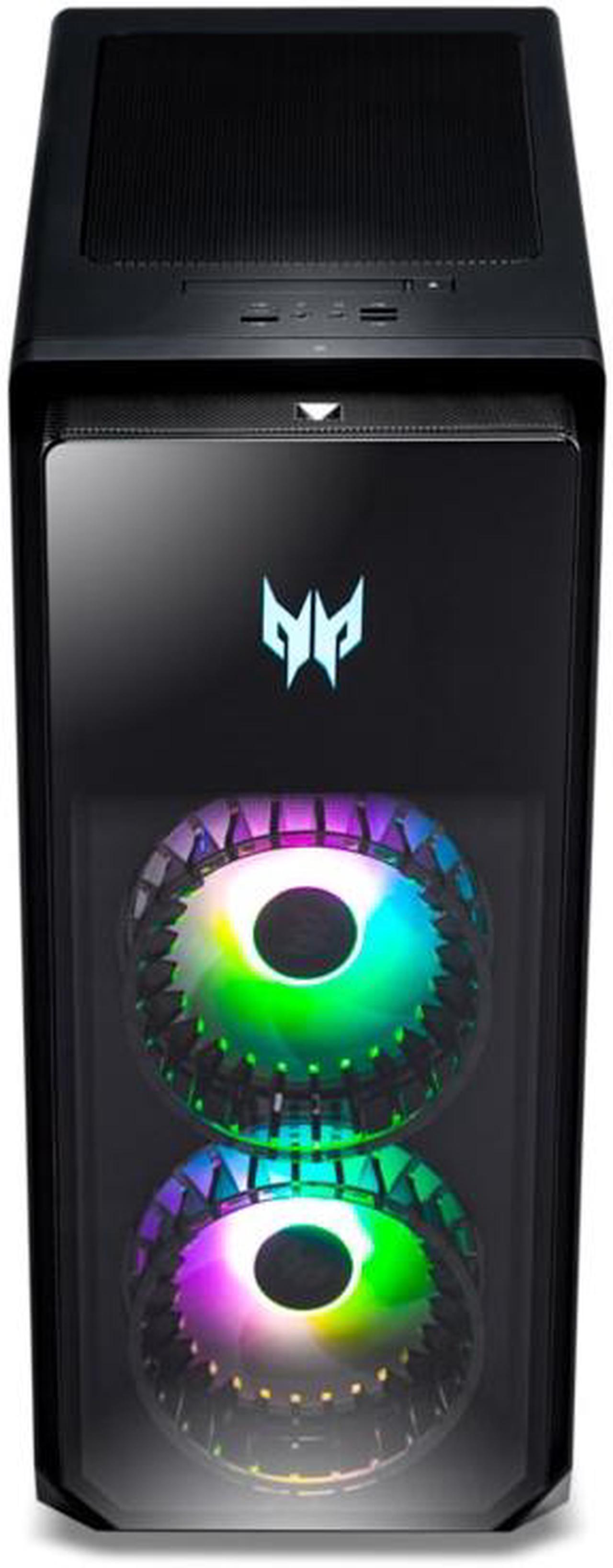 Alt view image 8 of 20 - Acer Gaming Desktop PC Predator Orion 7000 PO7-650-UR11 Intel Core i7-13700KF 32GB DDR5 2TB HDD 1TB PCIe SSD GeForce RTX 4080 Windows 11 Pro 64-bit
