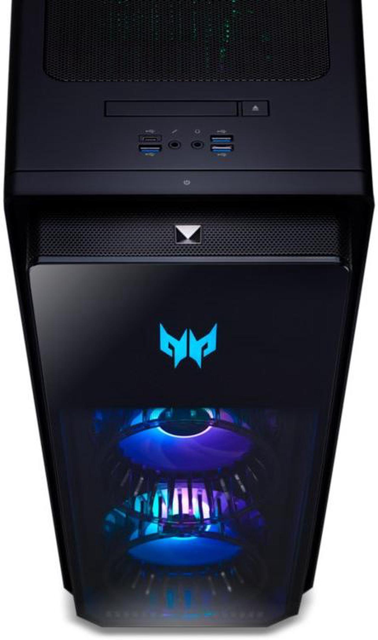 Alt view image 9 of 20 - Acer Gaming Desktop PC Predator Orion 7000 PO7-650-UR11 Intel Core i7-13700KF 32GB DDR5 2TB HDD 1TB PCIe SSD GeForce RTX 4080 Windows 11 Pro 64-bit